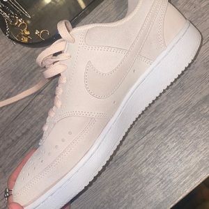 pink NIKE forces, size 7.5